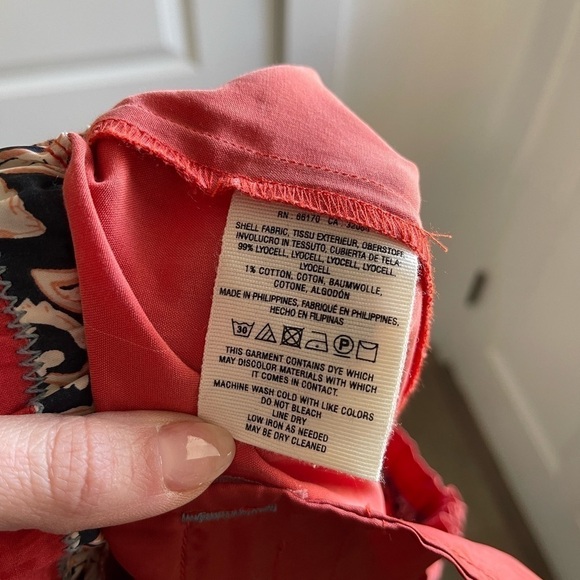 Anthropologie Hei Hei Mora Coral Drawstring Pants - XS - Picture 7 of 9